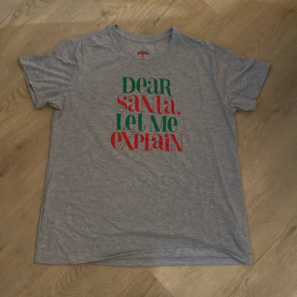 Dear Santa Let Me Explain T-Shirt size XL